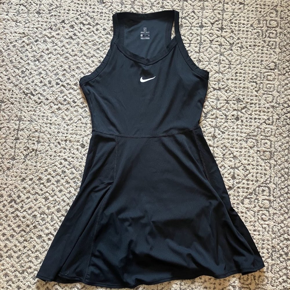 Nike Tennis Athletic Dress Black Size Small S